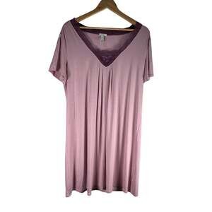 Soma Nightgown Lace V Neck  large